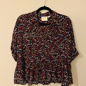 **Anthropologie**Mallory ruffled blouse